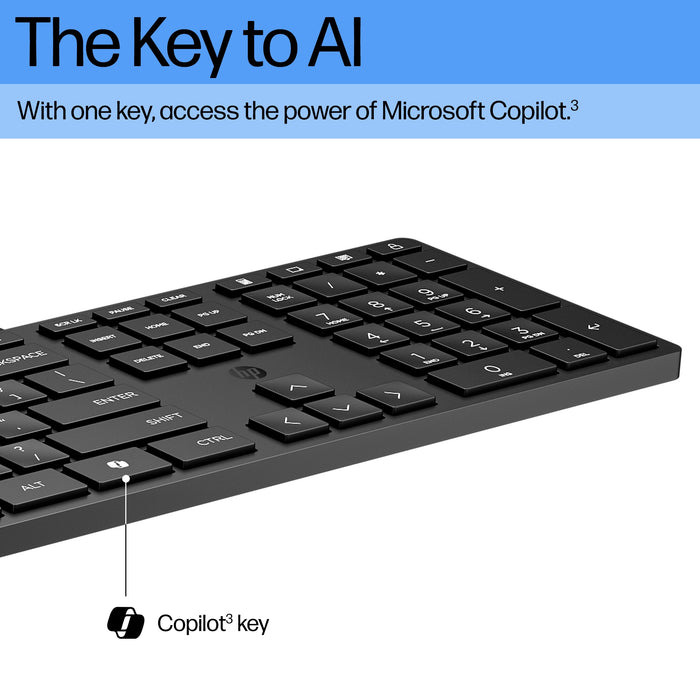HP Wired Desktop 320MK Mouse and Keyboard, Full-size (100%), Wired, USB, Membrane, Black, Mouse included