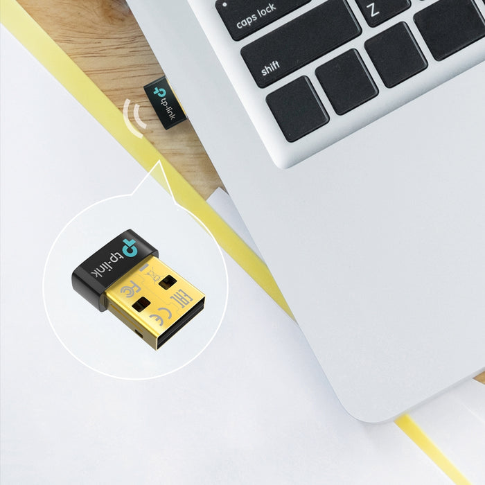 TP-Link Bluetooth 5.0 Nano USB Adapter, Wireless, USB Type-A, Bluetooth, Black