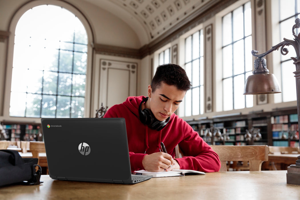 HP Chromebook x360 11 G4, Intel® Celeron®, 1.1 GHz, 29.5 cm (11.6"), 1366 x 768 pixels, 4 GB, 32 GB