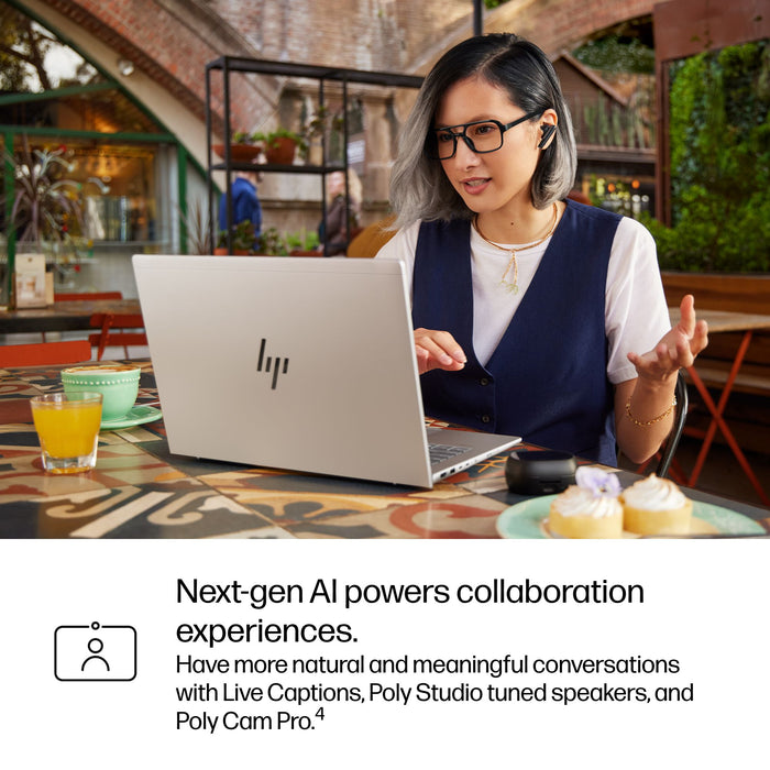 HP EliteBook 6 G1q Next Gen AI PC, Snapdragon, 35.6 cm (14"), 1920 x 1200 pixels, 16 GB, 512 GB, Windows 11 Pro