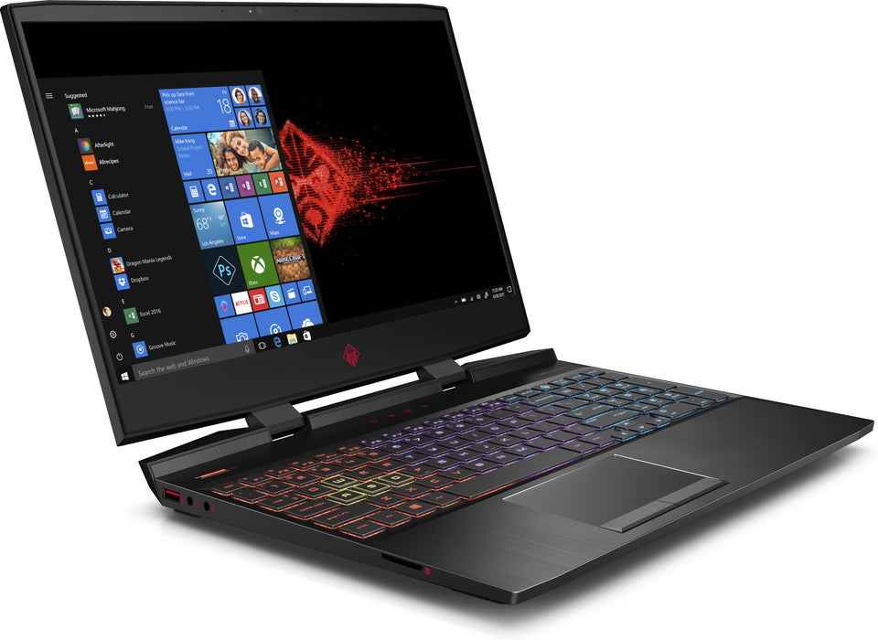 HP OMEN by 15-dc1023na, Intel® Core™ i7, 2.6 GHz, 39.6 cm (15.6"), 1920 x 1080 pixels, 8 GB, 1.25 TB