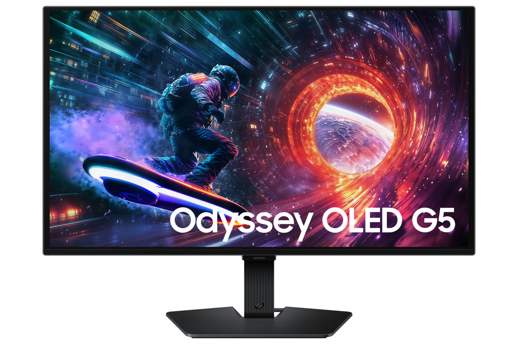 Samsung 27" Odyssey OLED G5 G50SF QHD, 68.6 cm (27"), 2560 x 1440 pixels, Quad HD, OLED, 0.03 ms, Black