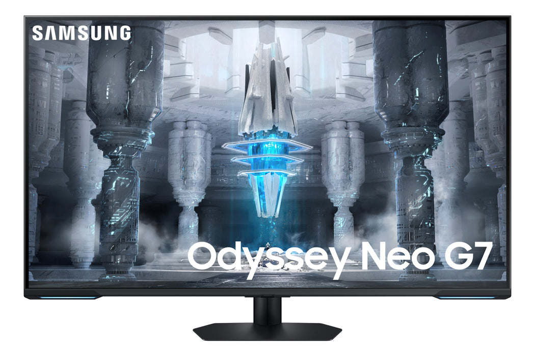 Samsung 43" G70C UHD, Mini-LED, Smart 144Hz Odyssey Gaming Monitor, 109.2 cm (43"), 3840 x 2160 pixels, 4K Ultra HD, LED, 1 ms, White