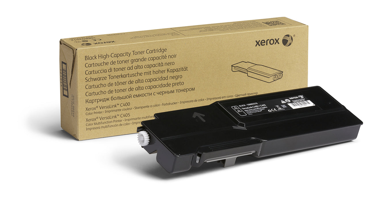 Xerox Genuine ® VersaLink® C400 Color Printer/C405 Color Multifunction Printer Black High capacity Toner Cartridge (5000 Pages) - 106R03516, 5000 pages, Black, 1 pc(s)