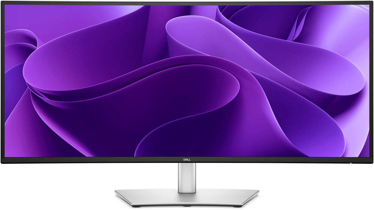 DELL Pro Plus P3425WE, 86.6 cm (34.1"), 3440 x 1440 pixels, Wide Quad HD, LCD, 8 ms, Black, Grey