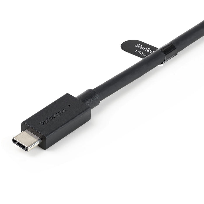 StarTech.com 3.3ft (1m) USB-C Cable with USB-A Adapter Dongle, USB 10Gbps/5Gbps, 100W (5A) PD, 8K 60Hz / 4K 144Hz DP Alt Mode - Thunderbolt Compatible, 1 m, USB C, USB C, USB 3.2 Gen 2 (3.1 Gen 2), 10 Gbit/s, Black