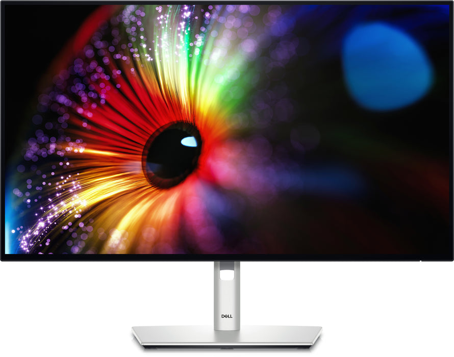 DELL UltraSharp U2724D, 68.6 cm (27"), 2560 x 1440 pixels, Quad HD, LCD, 8 ms, Black, Silver