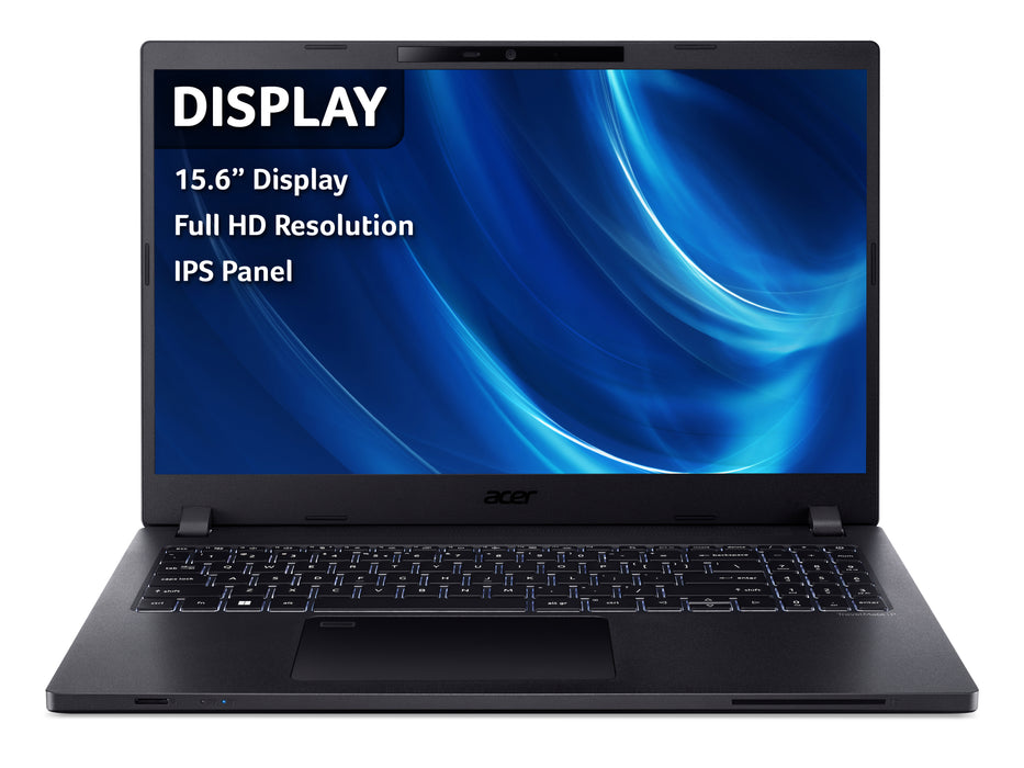 Acer TravelMate P2 TMP215-54 (15.6" Full HD IPS, Intel Core i5-1235U, 16 GB RAM, 512GB PCIe NVMe SSD, Win 11 Pro), Intel® Core™ i5, 39.6 cm (15.6"), 1920 x 1080 pixels, 16 GB, 512 GB, Windows 11 Pro