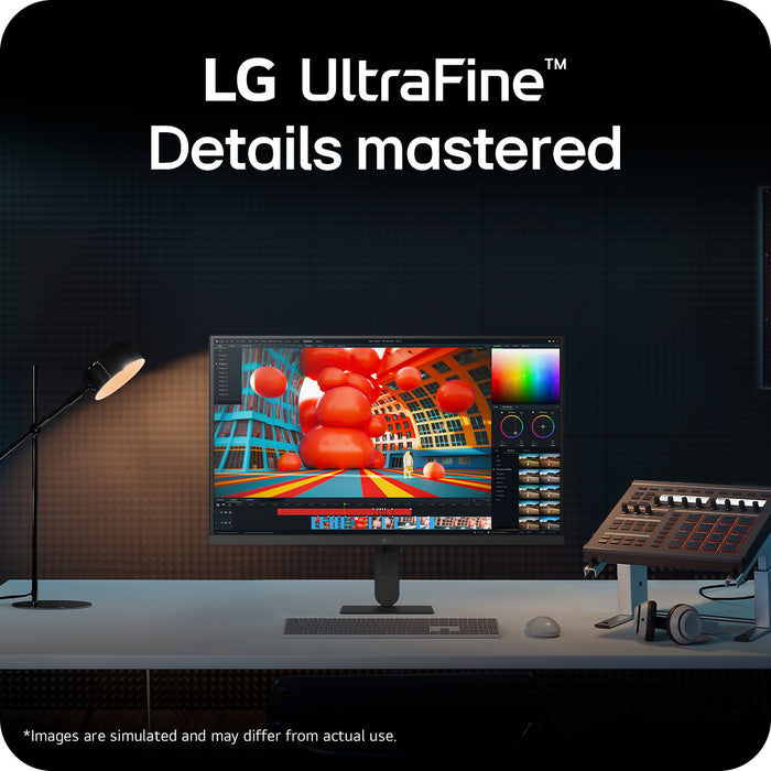 LG UltraFine™ U7 27U710B-B, 27-inch UHD 4K UHD IPS monitor, 68.6 cm (27"), 3840 x 2160 pixels, 4K Ultra HD, LCD, 5 ms, Black