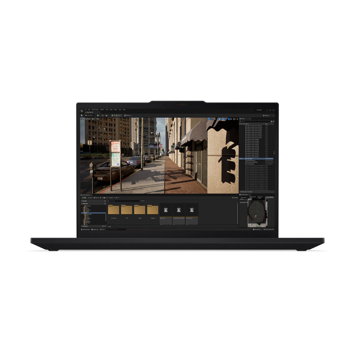 Lenovo ThinkPad P16s Gen 4 (AMD) Copilot+ PC, AMD Ryzen AI 9 HX PRO, 2 GHz, 40.6 cm (16"), 1920 x 1200 pixels, 64 GB, 1 TB