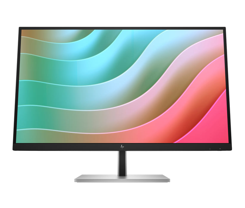 HP E-Series E27k G5 4K USB-C Monitor, 68.6 cm (27"), 3840 x 2160 pixels, 4K Ultra HD, LCD, 5 ms, Black, Silver