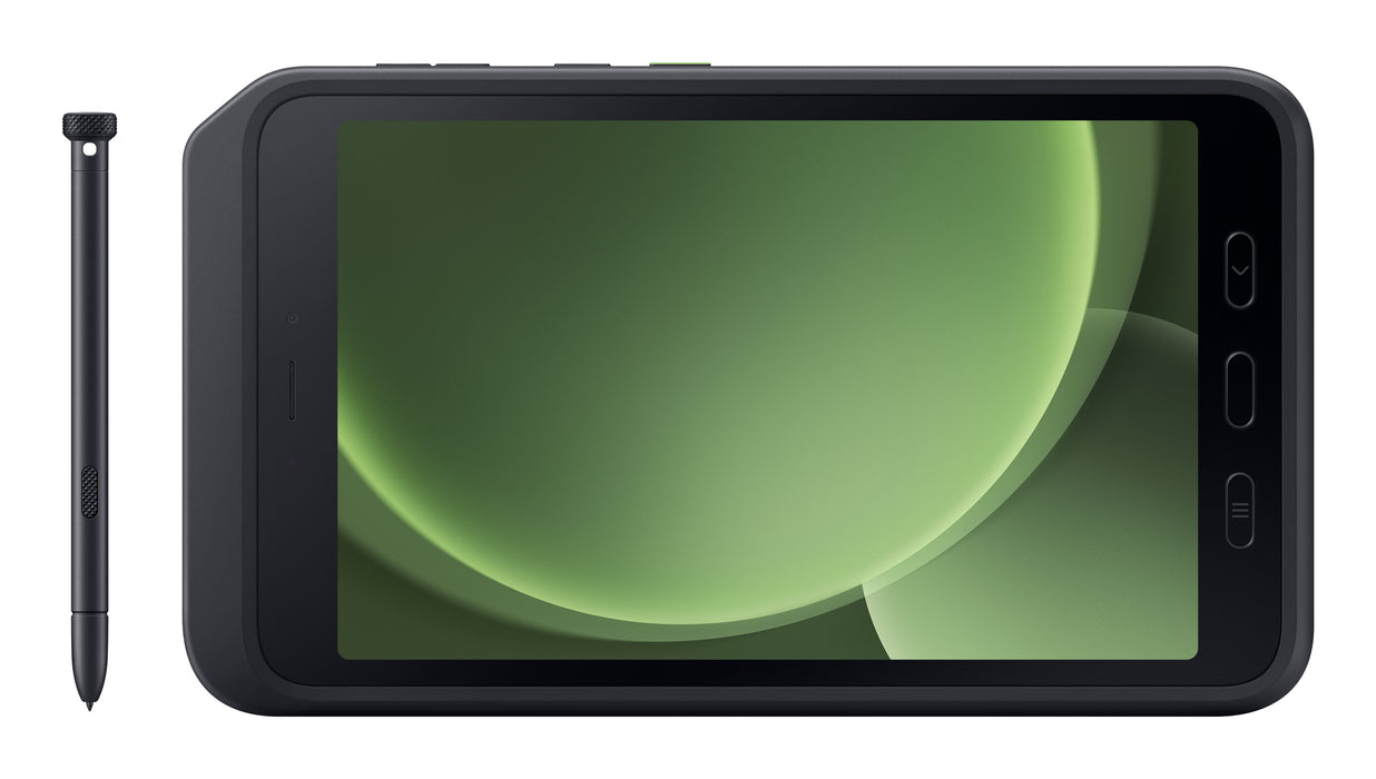 Samsung Galaxy Tab Active5 Enterprise Edition, 20.3 cm (8"), 1920 x 1200 pixels, 128 GB, 6 GB, Android 14, Green