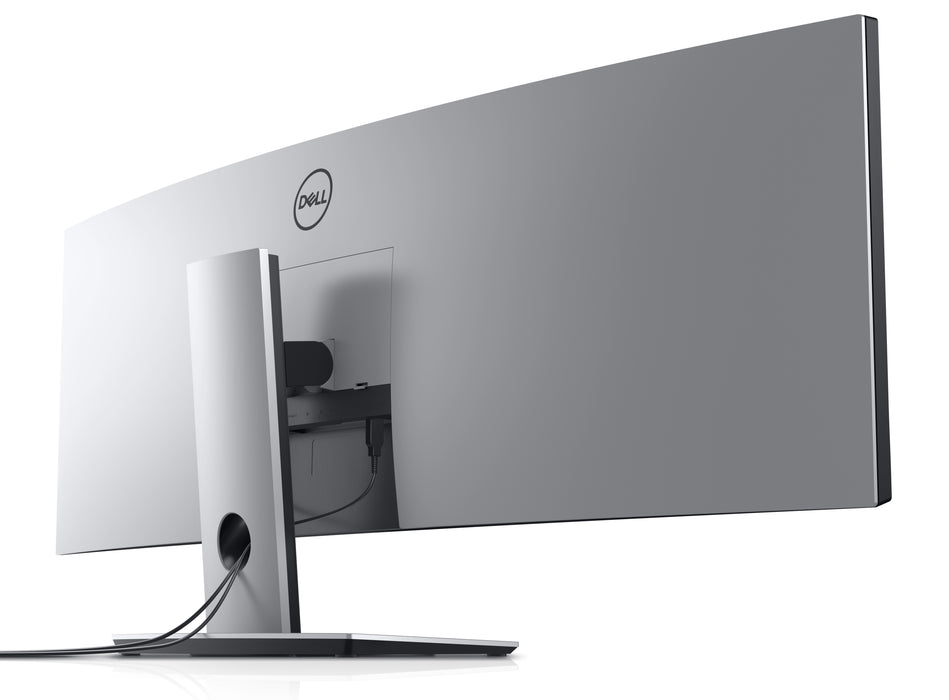 DELL UltraSharp U4919DW, 124.5 cm (49"), 5120 x 1440 pixels, UltraWide Dual Quad HD, LCD, 8 ms, Black, Silver