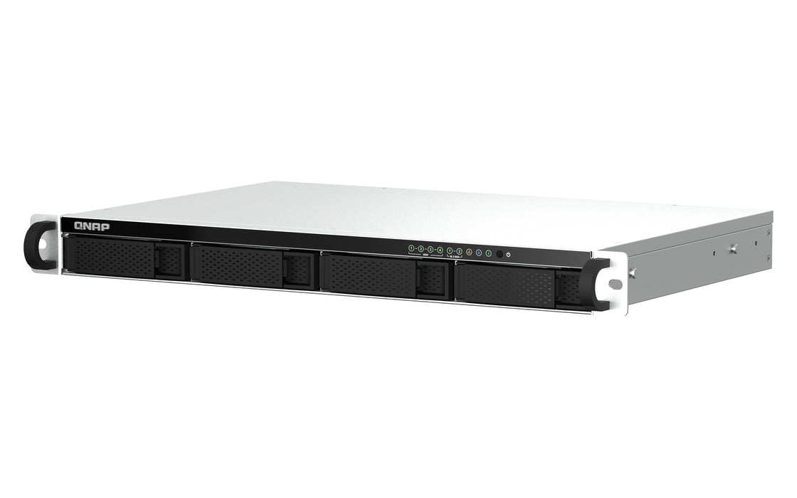 QNAP TS-464eU, NAS, Rack (1U), Intel® Celeron®, N5095, 8 GB, DDR4