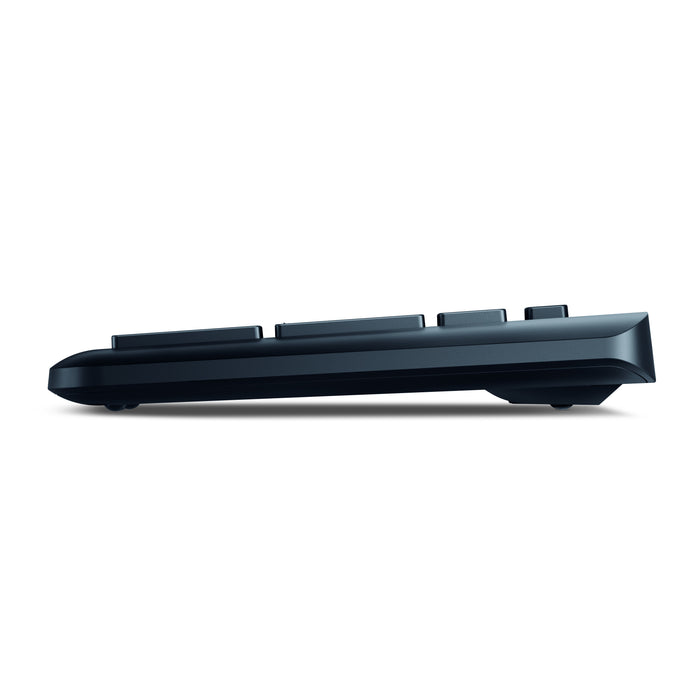 DELL Keyboard and Mouse - KM3322W - UK (QWERTY), Wireless, RF Wireless, Plunger key switch, QWERTY, Black, Mouse included