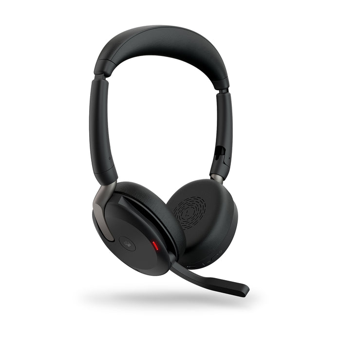 Jabra Evolve2 65 Flex - Link380a MS Stereo (Wireless Charging), Wireless, Office/Call center, 20 - 20000 Hz, 136 g, Headset
