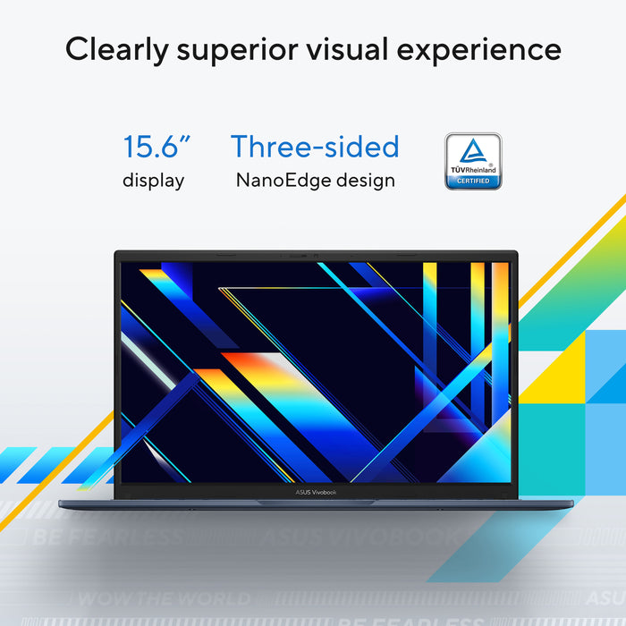 ASUS Vivobook 15 X1504MA-BQ055W, Intel Core 7, 39.6 cm (15.6"), 1920 x 1080 pixels, 16 GB, 512 GB, Windows 11 Home