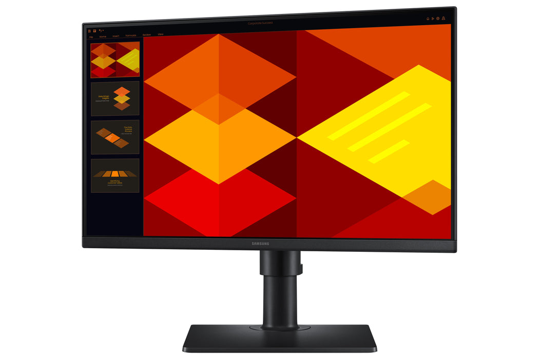 Samsung S24D406GAU, 61 cm (24"), 1920 x 1080 pixels, Full HD, LCD, 5 ms, Black