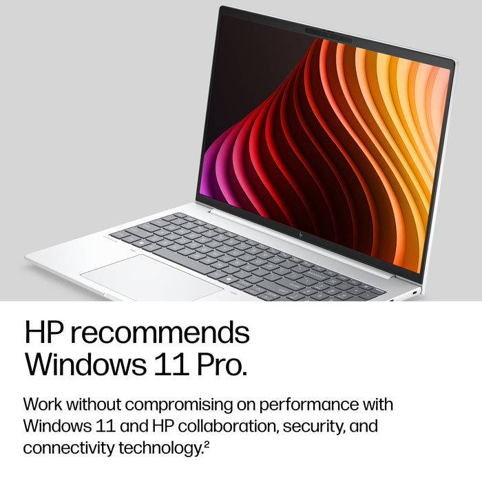 HP EliteBook 8 G2i 16 inch Notebook Next Gen AI PC Wolf Pro Security Edition, Intel Core Ultra 5, 40.6 cm (16"), 1920 x 1200 pixels, 32 GB, 512 GB, Windows 11 Pro