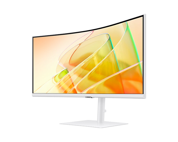 Samsung LS34C650TAU, 86.4 cm (34"), 3440 x 1440 pixels, 4K Ultra HD, LED, 5 ms, White