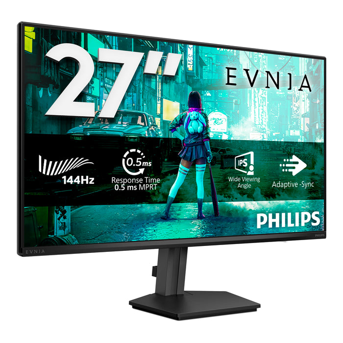Philips Evnia 3000 27M2N3200NF/00, 68.6 cm (27"), 1920 x 1080 pixels, Full HD, LCD, 4 ms, Black