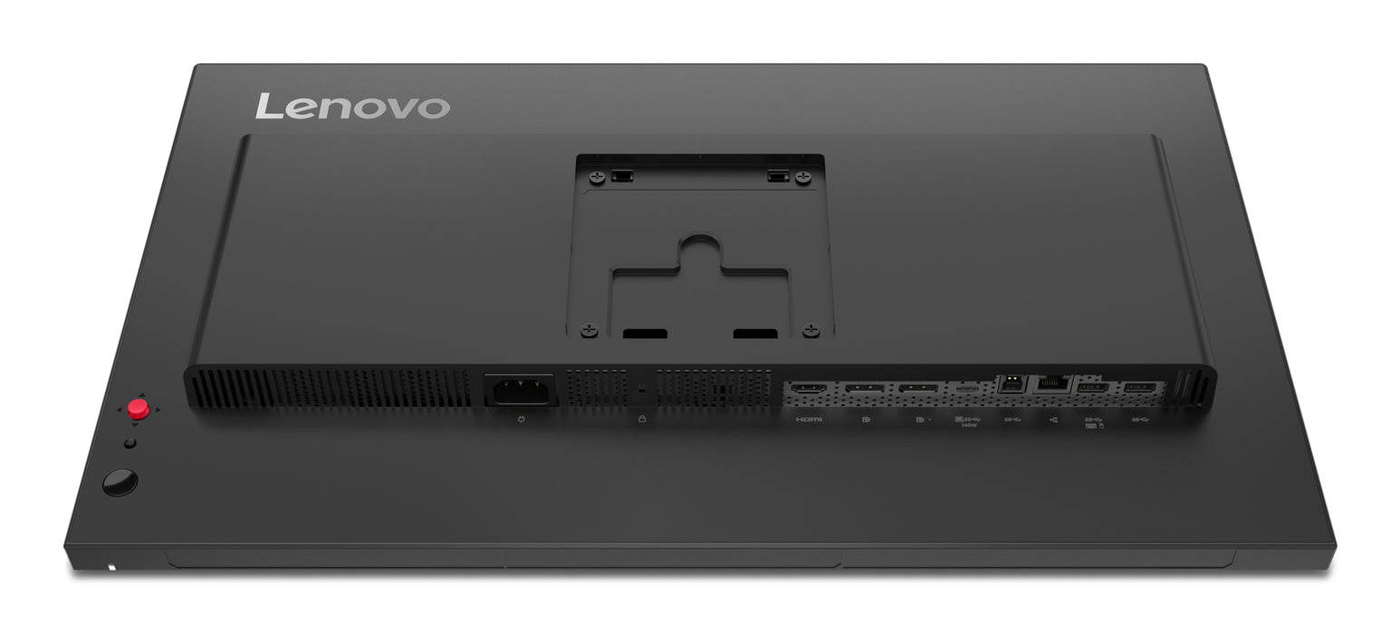 Lenovo ThinkVision P24QD-40 Monitor, 60.5 cm (23.8"), 2560 x 1440 pixels, Wide Quad HD, LED, 6 ms, Black