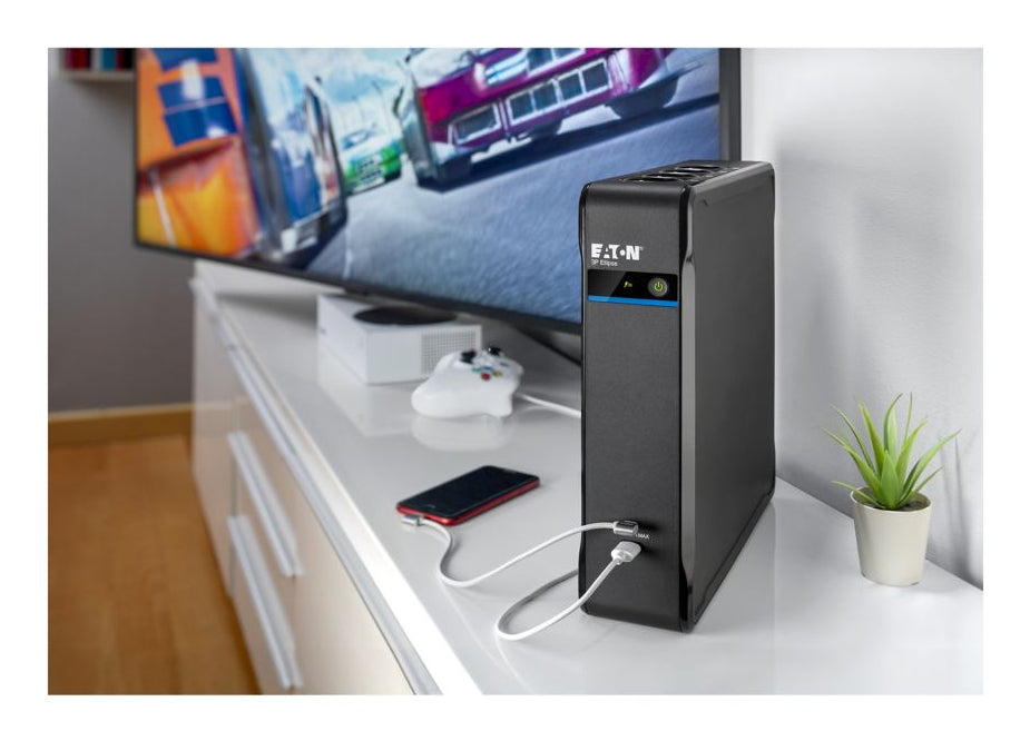 Eaton 3P Ellipse UPS, Standby (Offline), 1.3 kVA, 840 W, Stepwise, 161 V, 284 V