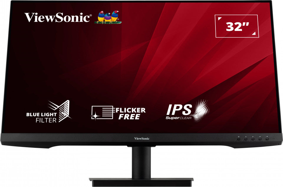 Viewsonic VA VA3209-MH, 81.3 cm (32"), 1920 x 1080 pixels, Full HD, 4 ms, Black