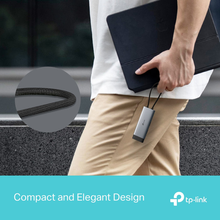 TP-Link UH5020C, USB Type-C, HDMI, USB 3.2 Gen 1 (3.1 Gen 1) Type-A, USB Type-C, 5000 Mbit/s, 60 Hz, 2160p, 4096 x 2160 pixels