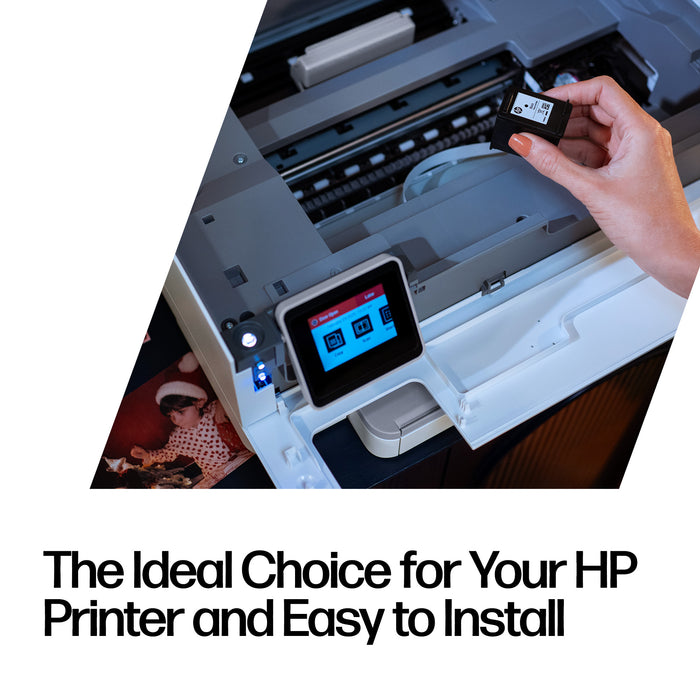 HP 62 2-pack Black/Tri-color Original Ink Cartridges, Standard Yield, Black, Cyan, Magenta, Yellow, Pigment-based ink, Dye-based ink, 2 pc(s), 200 pages