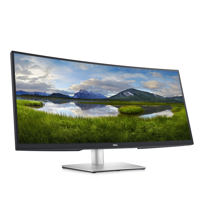 DELL P Series 34 Curved USB-C Monitor – P3421W, 86.7 cm (34.1"), 3440 x 1440 pixels, Quad HD, LCD, 8 ms, Silver