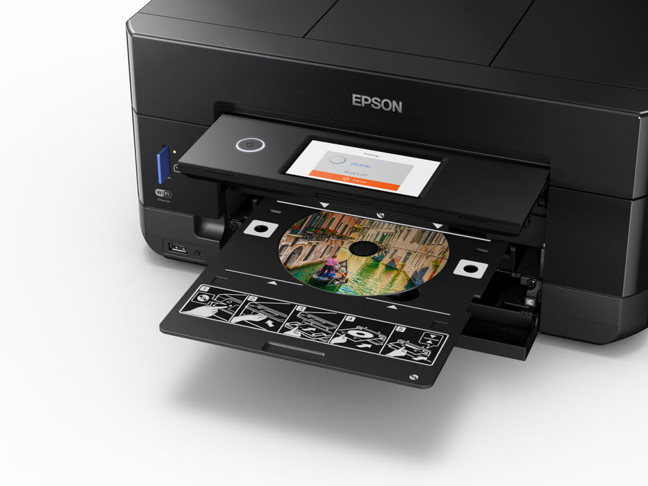 Epson Expression Premium XP-7100, Inkjet, Colour printing, 5760 x 1440 DPI, A4, Direct printing, Black