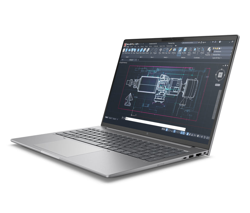 HP ZBook 8 G1i Data Science, Intel Core Ultra 7, 40.6 cm (16"), 1920 x 1200 pixels, 32 GB, 1 TB, Windows 11 Pro