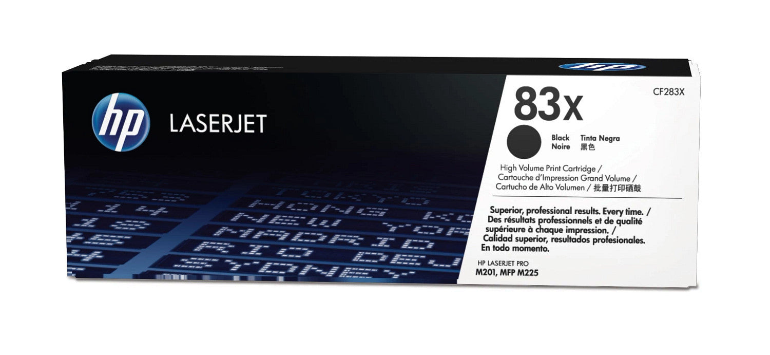 HP 83X High Yield Black Original LaserJet Toner Cartridge, 2200 pages, Black, 1 pc(s)