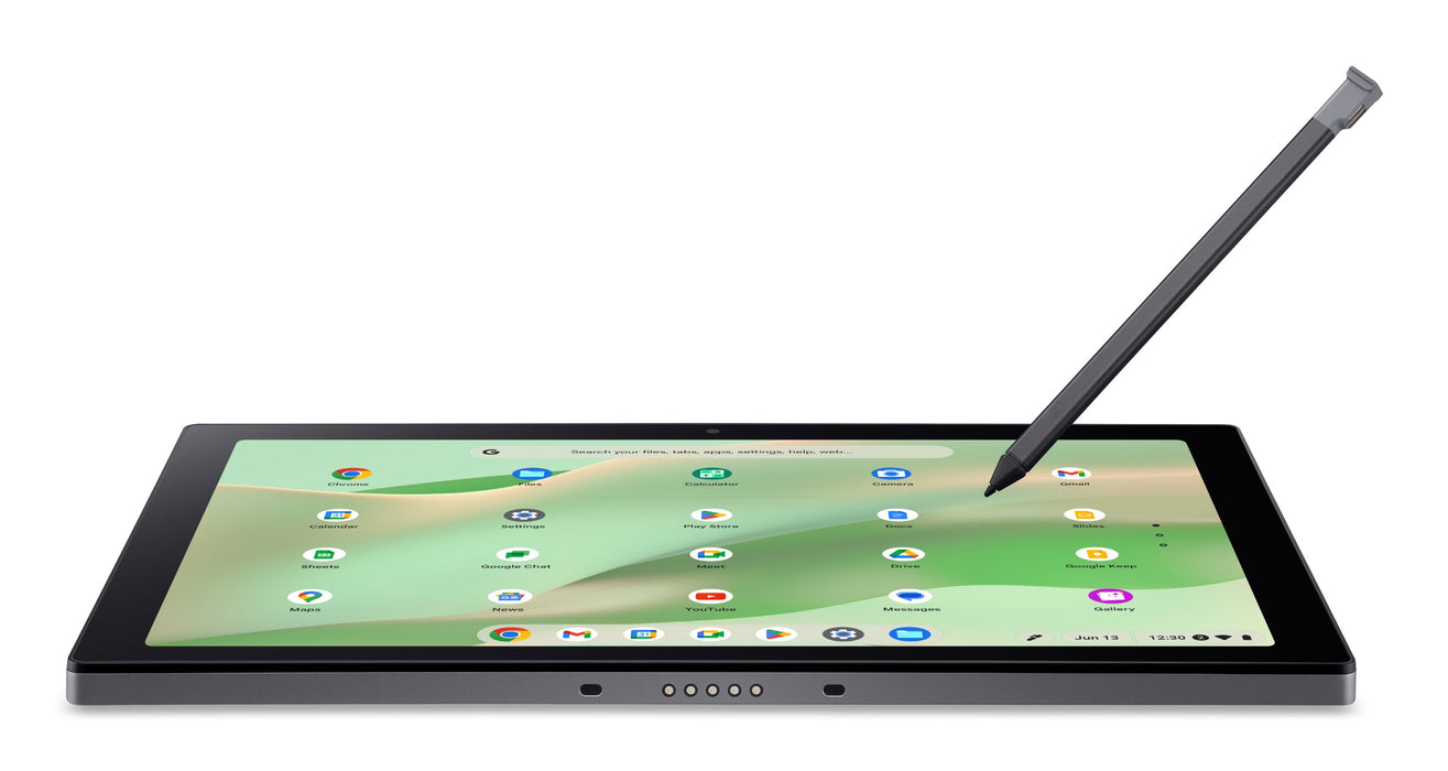 Acer Chromebook Tab 311 D723N - 11" WUXGA Touchscreen, MediaTek Kompanio 520, 8GB, 128GB, Portfolio Keyboard and Active Stylus Tablet, 27.9 cm (11"), 1920 x 1200 pixels, 128 GB, 8 GB, ChromeOS, Silver