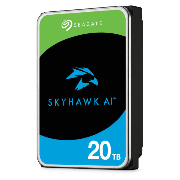 Seagate SkyHawk AI, 20 TB, 7200 RPM, 512 MB, 3.5", Serial ATA III