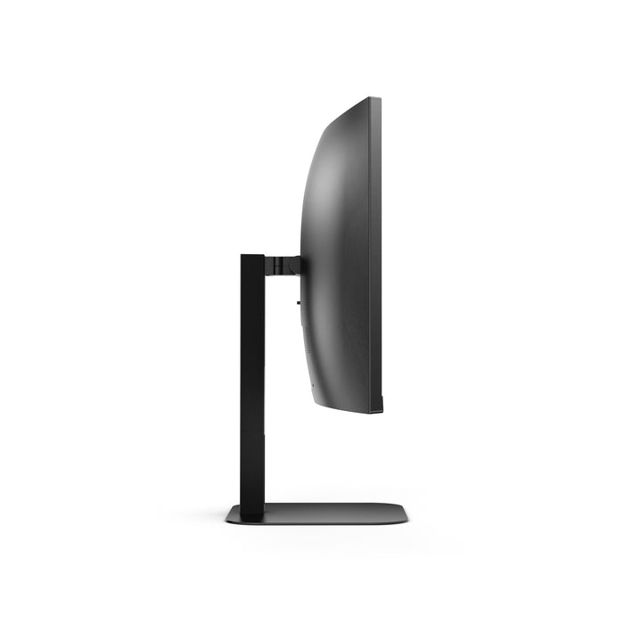 AOC V5 CU34V5C/BK, 86.4 cm (34"), 3440 x 1440 pixels, Wide Quad HD, LED, 4 ms, Black