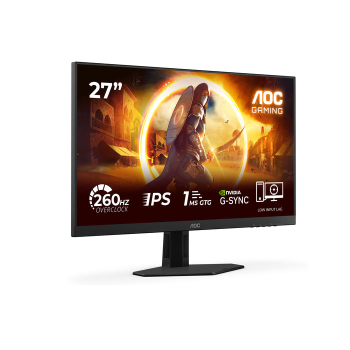 AOC G4 27G4ZRE, 68.6 cm (27"), 1920 x 1080 pixels, Full HD, LED, 1 ms, Black, Red
