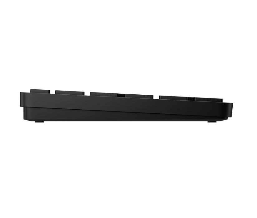 HP 450 Programmable Wireless Keyboard, Full-size (100%), Wired & Wireless, RF Wireless + USB, Black