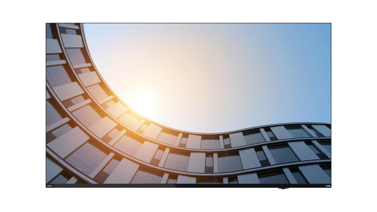 Lenovo ThinkVision E65 LFD, 163.8 cm (64.5"), 3840 x 2160 pixels, 4K Ultra HD, LCD, 8 ms, Black
