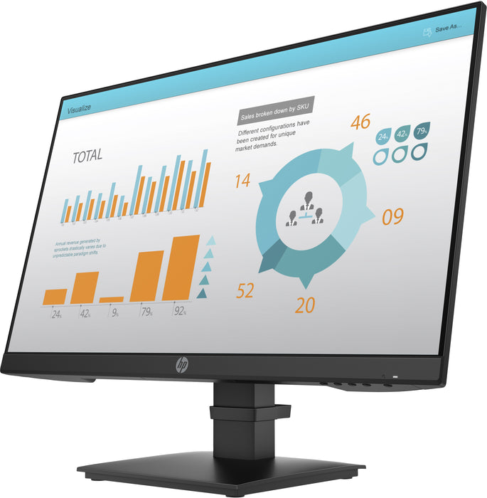 HP P-Series P24 G4, 60.5 cm (23.8"), 1920 x 1080 pixels, Full HD, 14 ms