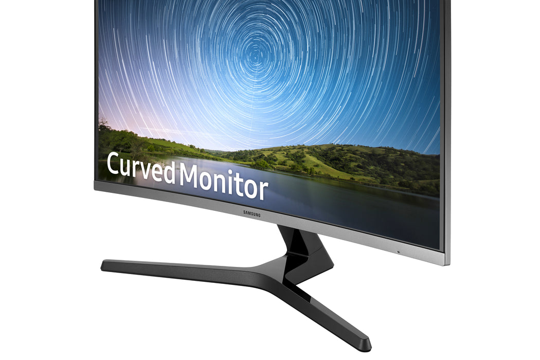 Samsung 500 Series LC27R500FHPXXU, 68.6 cm (27"), 1920 x 1080 pixels, Full HD, LCD, 4 ms, Blue