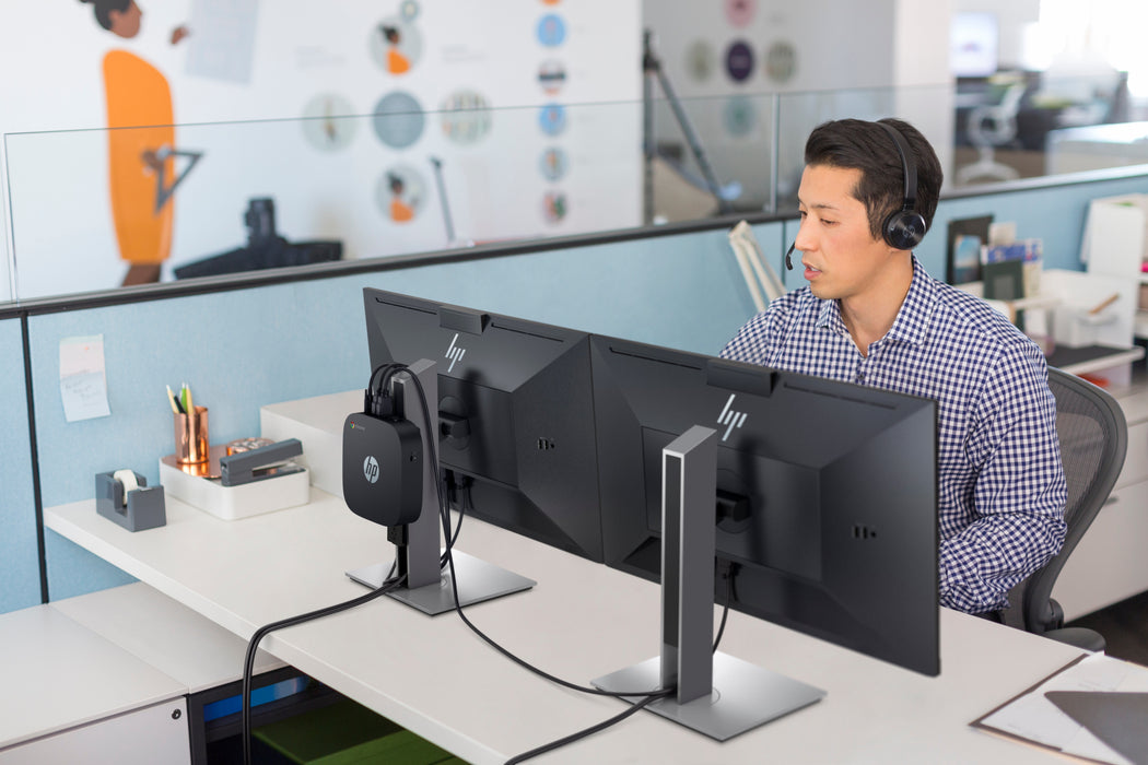 HP Chromebox G3, 1.7 GHz, Intel® Core™ i5, i5-10310U, 8 GB, 64 GB, ChromeOS