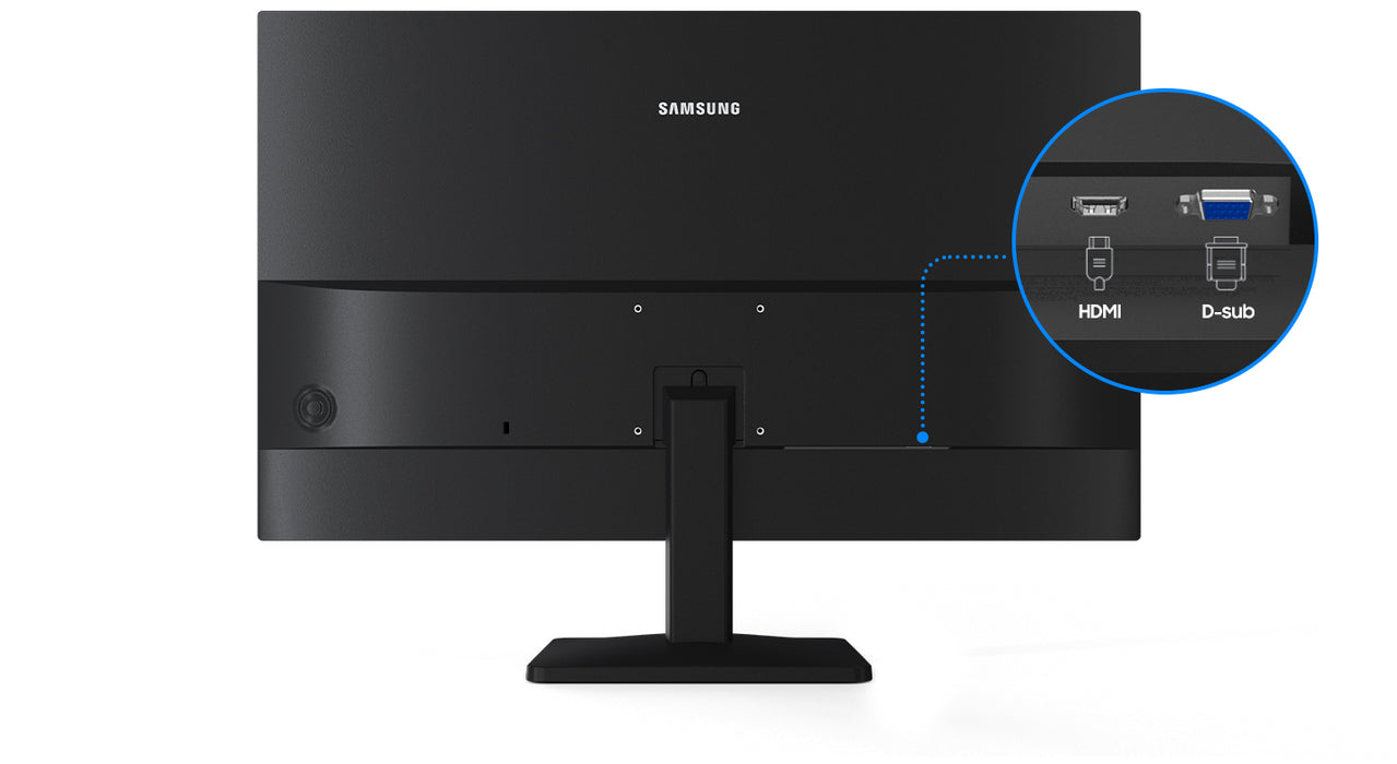 Samsung S24D310EAU, 61 cm (24"), 1920 x 1080 pixels, Full HD, LCD, 5 ms, Black