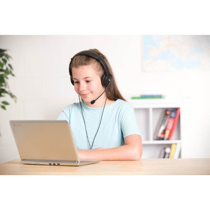 Kensington Classic USB-A Headset with Mic, Wired, Headset