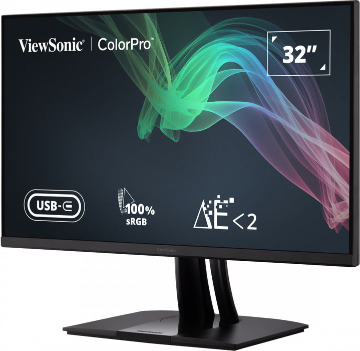 Viewsonic VP56, 81.3 cm (32"), 3840 x 2160 pixels, 4K Ultra HD, LED, 5 ms, Black