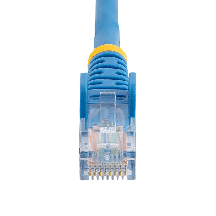 StarTech.com Cat5e Ethernet Patch Cable with Snagless RJ45 Connectors - 0.5 m, Blue, 0.5 m, Cat5e, U/UTP (UTP), RJ-45, RJ-45, Blue