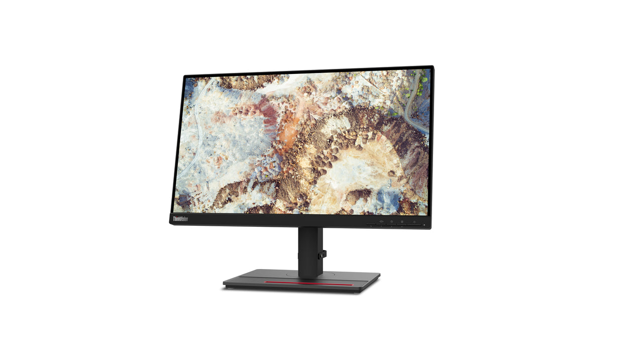 Lenovo ThinkVision T22i-20, 54.6 cm (21.5"), 1920 x 1080 pixels, Full HD, LED, 6 ms, Black
