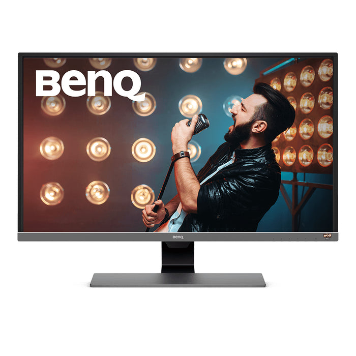 BenQ EW3270U, 80 cm (31.5"), 3840 x 2160 pixels, 4K Ultra HD, LED, 4 ms, Black, Grey, Metallic