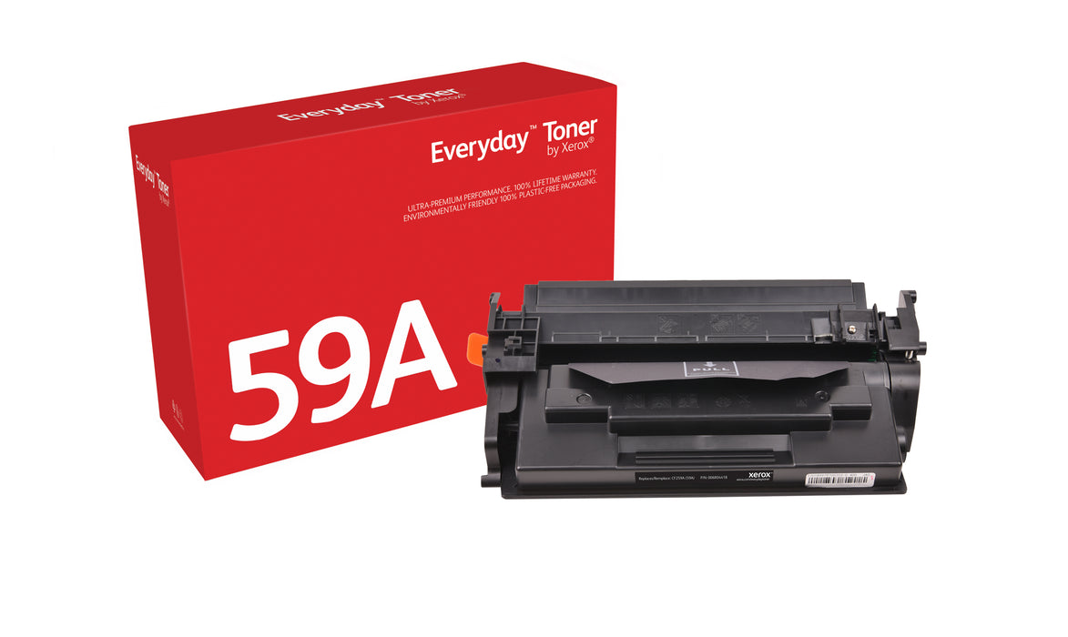 Everyday™ Mono Toner by compatible with HP 59A (CF259A), Standard capacity, 3000 pages, Black, 1 pc(s)